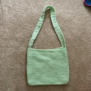 Crochet tote bag